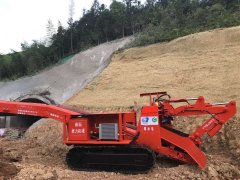 80型履帶皮帶扒渣機助力廣東潮州引水工程 襄陽扒渣機-9I免费看片機械